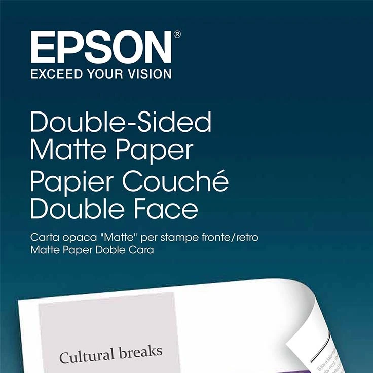 Dubbelzijdig Epson matte fotopapier